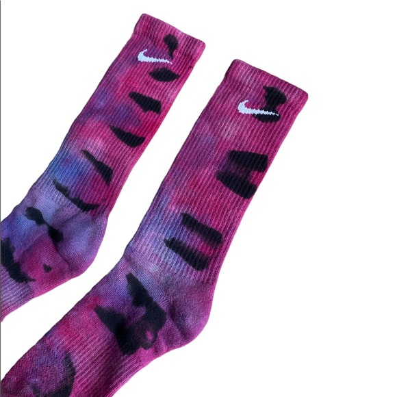Nike Accessories - Nike | Custom Reverse Tie Dye Crew Socks